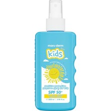 Şanal Maruderm Spf 50+ Çocuklar Için Hassas Koruma Mineral Güneş Kremi Spreyi – Geniş Spektrum Koruma, Panthenol & Vitamin E Ile, 200 ml