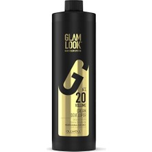 Şanal Glamlook 20 Volüm Peroksit (%6) | Oksidan Kremi 1000 ml | Profesyonel Developer