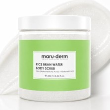 Şanal Maruderm Pirinç Suyu Vücut Peelingi – Aha & Hyalüronik Asit ile Arındırıcı ve Yoğun Nemlendirici Peeling, Shea Yağı Ile, 250 ml