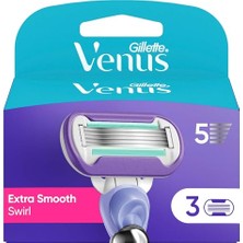 Şanal Gillette Venus Extra Smooth Kadın Bıçakları, 3 Yedek Bıçak