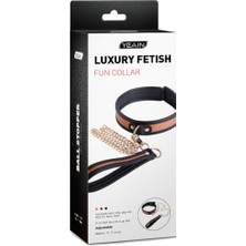 Şanal Luxury Fetish Bdsm Deri Boyun Tasması