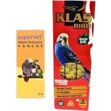Şanal Muhabbet Kuşu Yem Vitamin Seti
