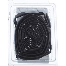 Defne Store 523594 Isı ile Daralan Makaron 1/4 - 6.4 Mm, Siyah, 2 Metre