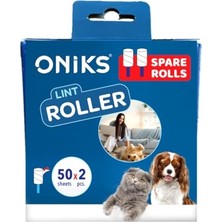 Şanal Oniks Tüy Toplama Yedek Rulu, 50 Yaprak x 2 Adet x 15 Adet