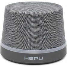 Defne Store HP-MS01G Manyetik Bluetooth Hoparlör Telefon Standlı Kablosuz Hoparlör, Bluetooth 5.3 Tws Stereo, 360° Ses Efekti Rgb LED Işıklı, Type-C Şarjlı Taşınabilir Hoparlör Gri