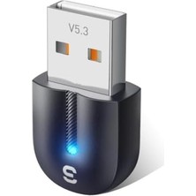 Defne Store Bluetooth Vers.5.3 USB Bluetooth Adaptör USB Bluetooth 5.3 Wireless Adaptör Tak Çalıştır