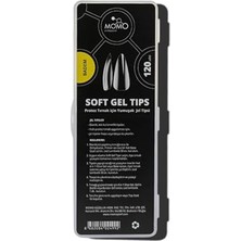 Defne Store Tırnak Soft Gel Tips 120 Ad. (Badem)