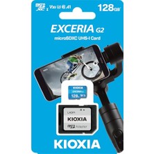 Defne Store Excerıa G2 128GB Microsdxc Hafıza Kartı – Uhs-I U3 V30 C10 A1,100MB/S Okuma, 50MB/S Yazma, 4K