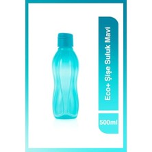 Defne Store Eco Şişe Kolay Kapak Suluk ve Matara Mavi 500 ml