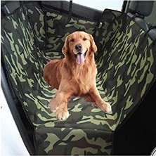 Şanal -Araba Köpek Örtüsü Araç Arka Koltuk Evcil Hayvan Taşıma Kılıfı Branda Oto Kedi Yatağı Koruyucu Örtü