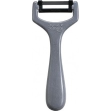 Defne Store Solingen Paslanmaz Çelik Sebze ve Meyve Soyacağı - Gri, Ultra Keskin Bıçak, Ergonomik Sap, Minimum Gıda Israfı, Çok Amaçlı Kullanım, Ev ve Profesyonel Mutfak