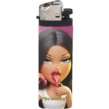 Şanal Çakmak Bratz Fire Full Baskılı Gazlı Çakmak