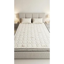 Defne Store Artex Visco Şilte 140X190 Yer Yatağı Cotton 9 +-1 cm cm Ped Yatak Şiltesi Pedi Topper Mattress