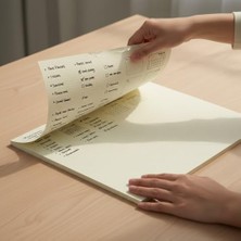 Defne Store Paperto. A3 Kopar At Not Kağıdı, 29,7 × 42 cm (A3), 80 Yaprak, 110 G Ivory Kağıt, Yapışkansız Masaüstü Not Kağıdı (Kareli)