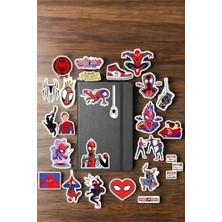 Defne Store Spiderman Sticker Paketi/bullet Journal Defter Çıkartma Ajanda Laptop Etiket, 8646549864156