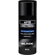 Defne Store 50 G. Saç Tozu Hair Fiber Topik (Black(Siyah))