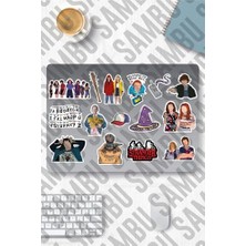 Defne Store Stranger Things Temalı Sticker Etiket Seti 1 - Laptop Notebook Telefon