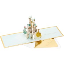 Defne Store Signature Paper Wonder Pop Up Doğum Günü Kartı (Disney Prensesleri)