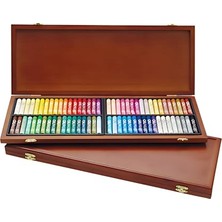 Defne Store Gallery Oil Pastels Wood Box Set Of 72 Standard – Assorted Colors By