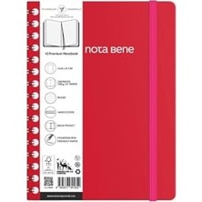 Defne Store Note Bene 9264 Premıum Notebook Spiralli Sert Kapak A5 100 G.160 Syf. Çizgili De