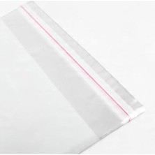 Defne Store Kendinden Yapışkanlı Şeffaf Jelatin Poşet 100 Adet – Yapışkan Bantlı Saydam Ambalaj Paketleme – Kargo, Evrak, Tekstil, Aksesuar Düğün Kına Hediye Için (20 x 35-100 Adet)