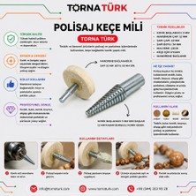 Torna Türk Torna Turk Polisaj Keçe Mili