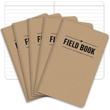 Defne Store Field Notebook – 8,9 x 14 cm – Graph Memo Kitap, 5 Adet ELAN-FN-003A