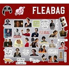 Defne Store Fleabag Laptop Notebook Telefon Kılıfı Sticker Paketi