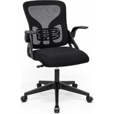 Defne Store Comfort Basic Black Ofis Çalışma Koltuğu