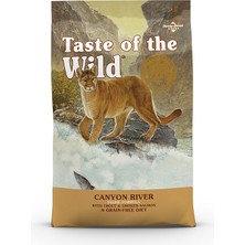 TASTE OF THE WILD CANYON RIVER ALABALIK SOMON  KEDİ 2 Kg
