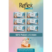 Defne Store Care Evcil Hayvan Temizleme Mendili, 50'li x 6 Adet, Alaçatı Ice Kokulu, Kedi ve Köpek Için
