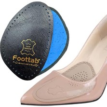 Defne Store Ayakkabı Numara Küçültme Pedi, Deri Ön Yarım Tabanlık, Stiletto Kaydırmaz Ayakkabı Tabanlığı, 1 Çift (40-46, Siyah)