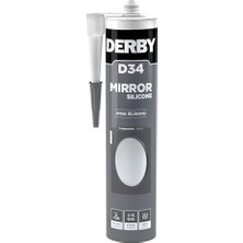 Şanal Derby D34 Ayna Silikonu Şeffaf - 320G