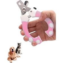Defne Store Çelik Uçlu Pembe Kedi Köpek Büyük Boy Tırnak Makası CIN313PM