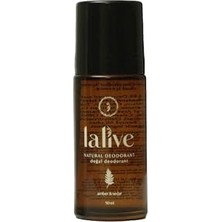 Defne Store %100 Doğal Roll-On Deodorant Organik Aloe Vera Suyu ile Vegan Formül 50 ml