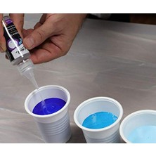 Şanal Silikon Yağı – 60 ml – Akrilik Dökmek Için – Akrilik Boyalar Için Uygundur – Dökme Tekniği ve Akrilik Döküm – Güzel Hücreler, Etkileyici Efektler