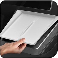 Şanal Spigen Tesla Model Y Juniper 2026-2025 Kablosuz Şarj Pedi Koruyucu Kaplama TO261JH White - ACP10032