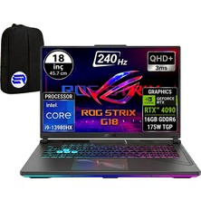 Asus Rog Strix G18 G815LP-S9215EP4 Ultra 7 255HX RTX5070 8gb 32GB 1tbssd 18'' Wqxga 240Hz WIN11 Pro + Elektropasaj Çanta