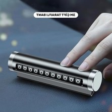 Şanal Siyah Alüminyum Araç Içi Telefon Numaratörü, Çevirmeli