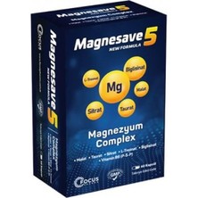 Focus Pharma Magnesave5 Magnezyum 60 Kapsül