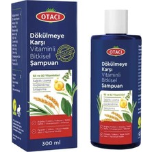 Otacı Bitkisel Şampuan Dökülmeye Karşı Vitaminli 300 ml