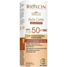 Bioxcin Sun Care Melatone Lekeye Eğilimli Ciltler Için Renkli Güneş Kremi SPF50+ 50 ml