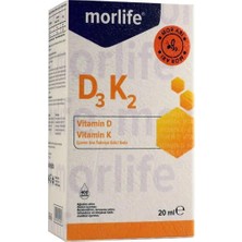 Morlife Mor Life D3K2 Damla 20 ml