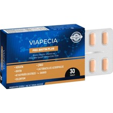 Viapecia Pro-Biotin Plus Takviye Edici Gıda 30 Tablet