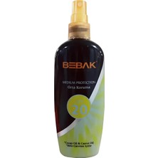 Bebak Bronzlaştırıcı Yağ Spf 20+ 150 ml