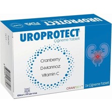 Glion Pharma Uroprotect 24 Çiğneme Tableti