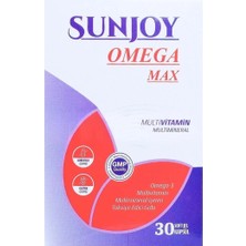 Güney Farma Sunjoy Omega Max Takviye Edici Gıda 30 Kapsül