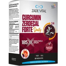 Zade Vital Curcumin Zerdeçal Forte Daily 60 Yumuşak Kapsül