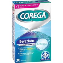 Corega Temizleyici Beyazlatıcı 30 Tablet