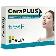 Delta Naturel Delta Ceraplus Seramid Biotin Multimineral 30 Kapsül
